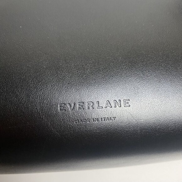 Everlane Form Bag Black Leather Crossbody Bag Minimalist Structured - Picture 6 of 12
